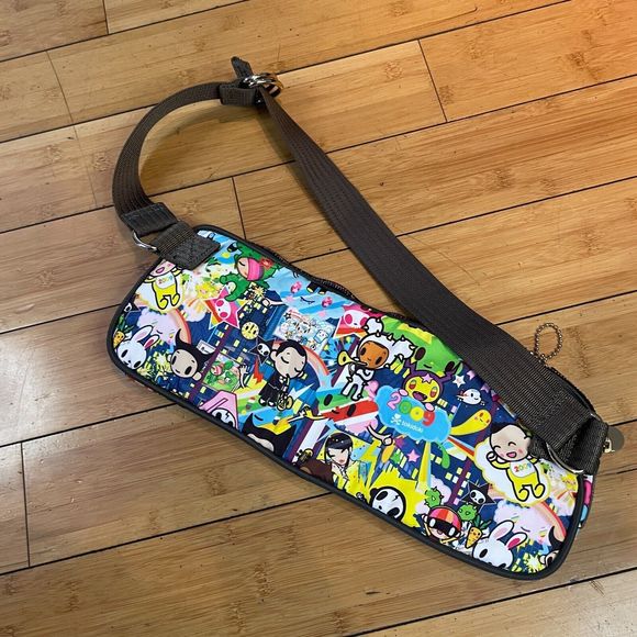 2009 Tokidoki X LeSportsac Vacanze Canguro Waist Fanny Pack Sling Bag-EUC As Is - Picture 4 of 4